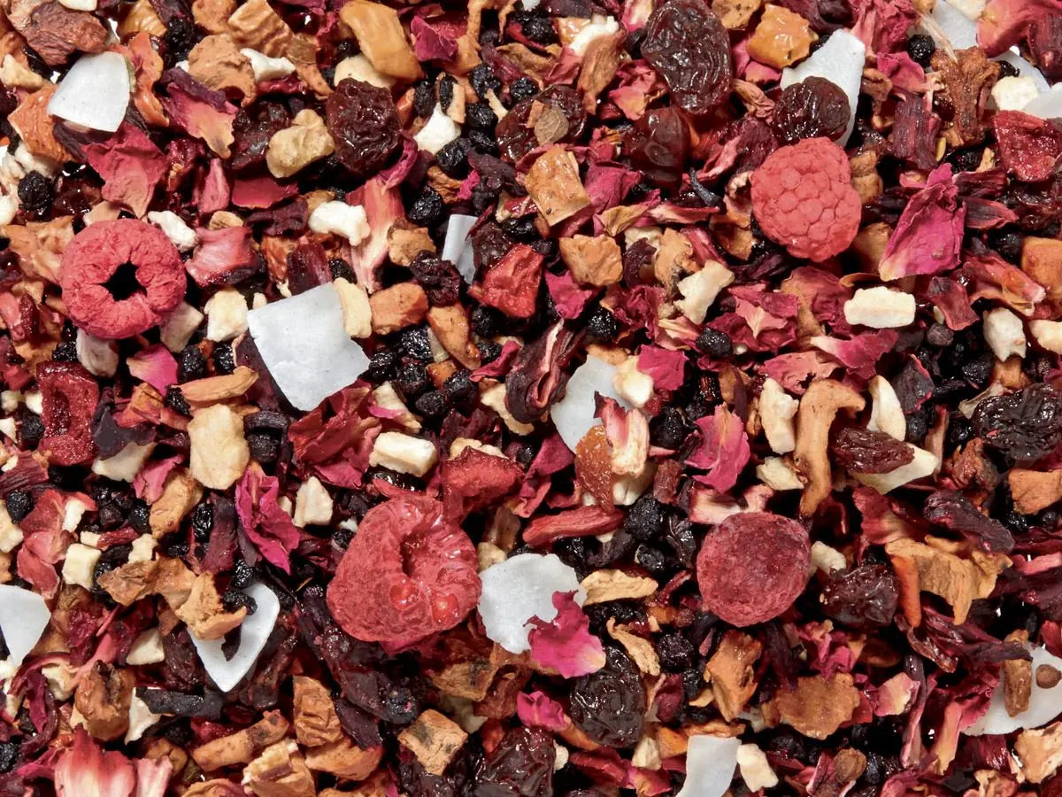 Himbeere-Kirsch-Komp(l)ott 1 Früchteteemischung Himbeere-Kirsch-Komp(l)ott