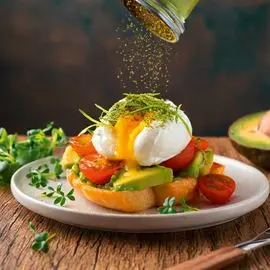 Matcha Egg Benedict