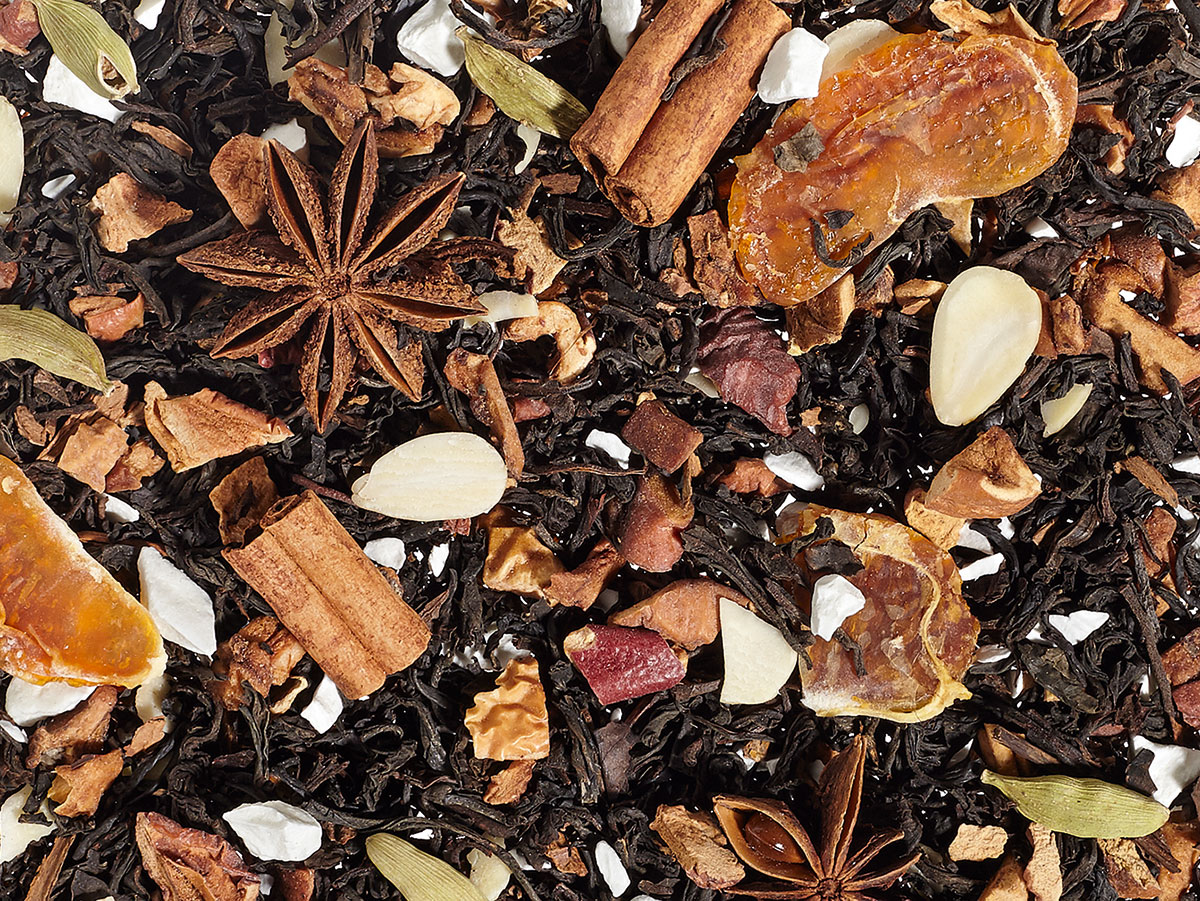 Schwarzteemischung Mandarinen-Lebkuchen Parfait