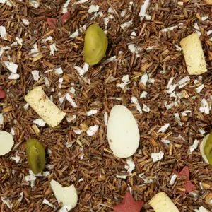 Rotbuschteemischung Marzipan-Pistazienplätzchen