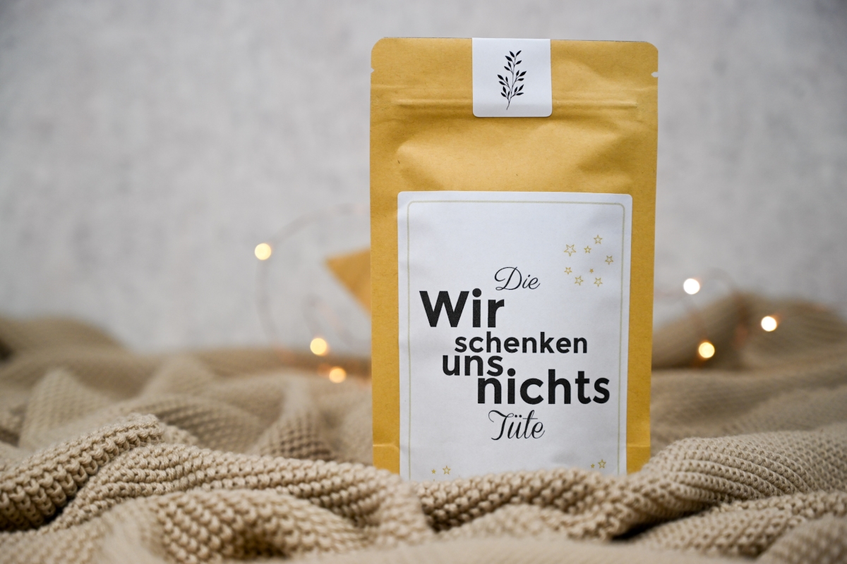 GeschenktüTEE "Wir schenken uns nichts" (Xmas-Edition)