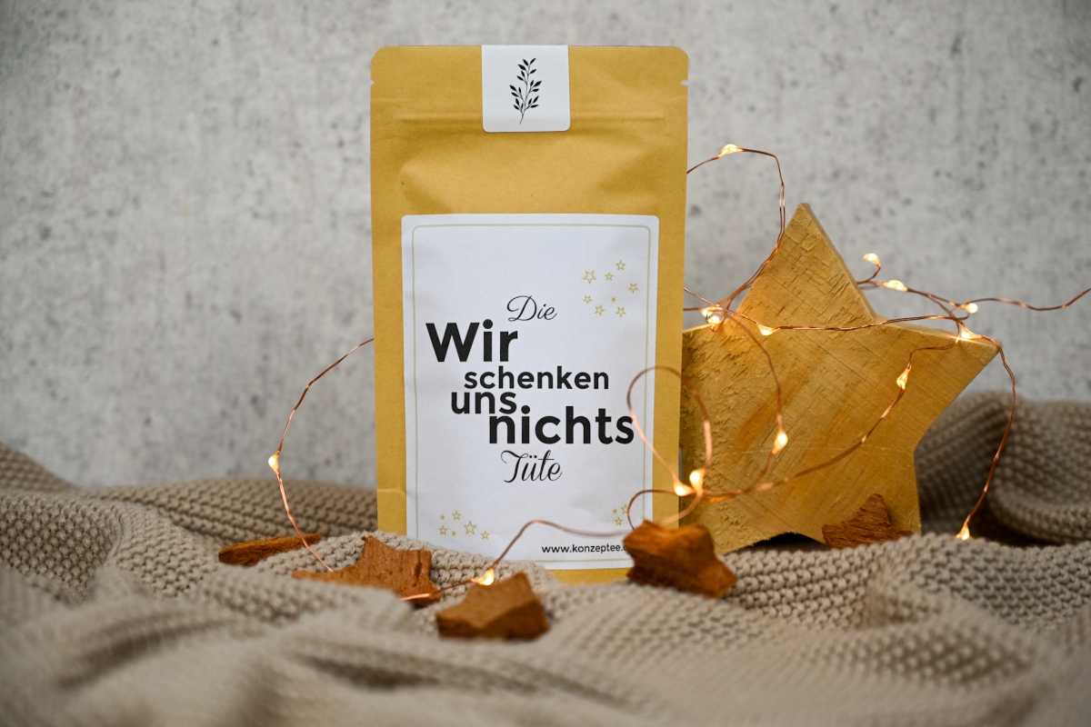GeschenktüTEE "Wir schenken uns nichts" (Xmas-Edition)